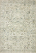 Loloi Skye Collection SKY-14 Natural/Sage 2'-6" x 12'-0" Runner Rug