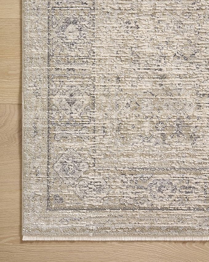 Loloi Amber Lewis Alie Collection ALE-03 Taupe/Dove 7'-10'' x 10', .13'' Pile Height, Area Rug
