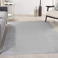 Nourison Home Nourison Essentials Silver Grey 4' x 6' Area Rug - Easy Clean, Non Shedding, Bed Room, Living Room, Dining Room, Kitchen (4' x 6')