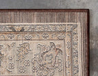 Unique Loom Sialk Hill Collection Area Rug - Washington (7' 10" Square Brown/Black)