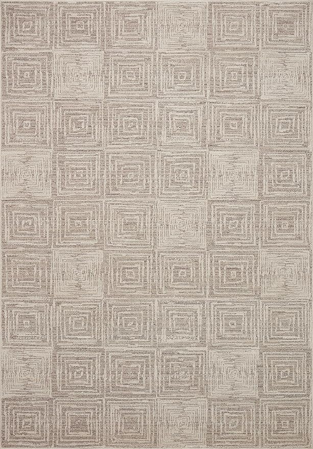 Loloi Darby Collection DAR-05 Beige/Grey 2'-7" x 10'-0" Runner Rug