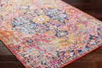 Livabliss Odelia Vintage Bohemian Runner Area Rug,2'7" x 7'3",Pink/Orange