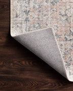 Loloi Skye Collection SKY-01 Blush/Grey 8'-0" x 8'-0" Round Area Rug