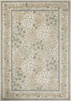 Loloi Rifle Paper Co. Laurel Collection LAU-03 Ivory/Multi 5'-3" x 7'-8" Area Rug