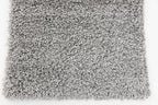 Unique Loom Solid Shag Collection Area Rug (2' x 6' 5" Runner, Cloud Gray)