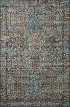 Loloi Rifle Paper Co. Maison Collection MAO-07 Charcoal 7'-6" x 9'-6", .19" Pile Height, Area Rug