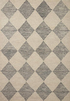 Loloi Chris Loves Julia Francis Collection FRA-01 Beige/Charcoal 5'-0" x 7'-6" Area Rug