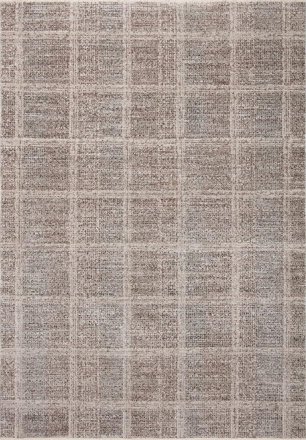 Loloi Angela Rose Ember Collection EMB-10 Fog/Dove 2'-7" x 7'-6" Runner Rug
