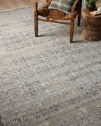 Loloi Amber Lewis Alie Collection ALE-04 Sky/Stone 2'-3'' x 3'-10'', .13'' Pile Height, Accent Rug