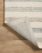 Loloi Chris Loves Julia Chris Collection CHR-05 Ivory/Slate 2'-6'' x 9'-9'', .50" Pile Height, Runner Rug