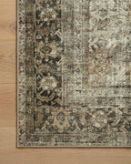 Loloi Magnolia Home by Joanna Gaines Sinclair Collection SIN-01 Pebble/Taupe 2'-3" x 7'-6", .25" Pile Height, Machine Washable, Runner Rug