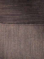 Hand Knotted Loom Wool ECO-Friendly Area Rugs - 4'x6', Rectangle, Charcoal Color, Solid Plain Design, High Pile Handmade Anti Skid Area Rugs for Living Room, Bed Room (L00111)