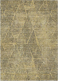 Addison Rugs Chantille ACN591 Gold 5' x 7'6" Indoor Outdoor Area Rug, Easy Clean, Machine Washable, Non Shedding, Bedroom, Living Room, Dining Room, Kitchen, Patio Rug