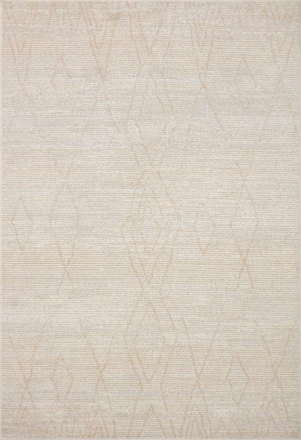 Loloi Kamala Collection KAM-03 Natural/Mist 11'-2" x 15'-7" Area Rug