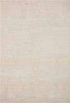 Loloi Kamala Collection KAM-03 Natural/Mist 4'-0" x 6'-0" Accent Rug
