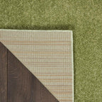 Nourison Home Nourison Essentials Green 6' x 9' Area Rug - Easy Clean, Non Shedding, Bed Room, Living Room, Dining Room, Kitchen (6' x 9')