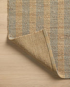 Loloi Chris Loves Julia Judy Collection JUD-04 Natural/Sky 2'-3" x 3'-9" Accent Rug