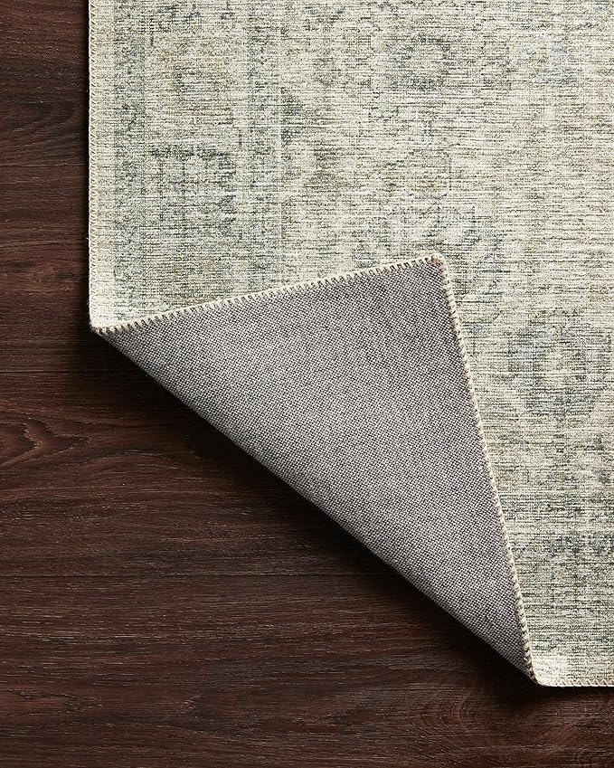 Loloi Skye Collection SKY-14 Natural/Sage 6'-0" x 6'-0" Round Area Rug