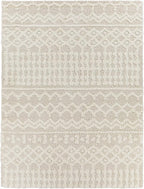 Livabliss Hapsburg Moroccan Shag Area Rug, 8'10" x 12', Beige
