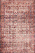 Loloi Loren Collection LQ-05 Eggplant/Crimson 2'-3" x 3'-9" Accent Rug
