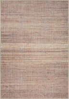 GLN Rugs Contemporary Collection - Machine Washable Area Rug, Contemporary Washable, Non Slip, Low Pile Chenille Rug, Living Room, Bedroom, Kitchen Rug (9' x 12' Terra/Brown)