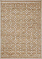 Loloi Chris Loves Julia Judy Collection JUD-07 Natural/Ivory 2'-6" x 7'-6" Runner Rug