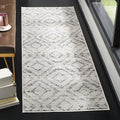SAFAVIEH Adirondack Collection X-Large Area Rug - 2'6" x 22', Light Grey & Grey, Modern Distressed Design, Non-Shedding & Easy Care, Ideal for High Traffic Areas in Living Room, Bedroom (ADR131C)
