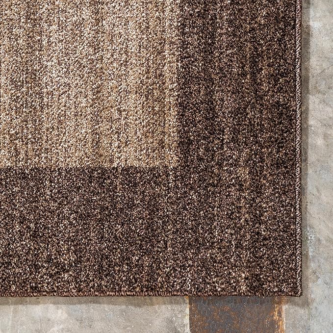 Rugs.com Angelica Collection Rug – 2' x 3' Light Brown Medium Rug Perfect for Entryways, Kitchens, Breakfast Nooks, Accent Pieces