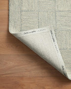 Loloi Chris Loves Julia Francis Collection FRA-03 Silver/Sky 9'-3" x 13' Area Rug