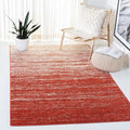 SAFAVIEH Adirondack Collection Area Rug - 5'5" x 7'7", Orange & Grey, Modern Ombre Design, Non Shedding & Easy to Clean, Ideal for Living Room, Bedroom, Office, Dining Space (ADR113P)