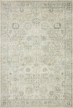 Loloi Skye Collection SKY-14 Natural/Sage 2'-3" x 3'-9" Accent Rug