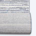 Well Woven Custom Size Hallway & Stair Runner- Harlow Delphi Blue 31 Inches Wide x 9 Feet Long Runner (31" x 9') Runner Rug - Modern Stripes Pattern, Ultra-Soft, Easy-Clean