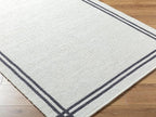 Mark&Day Wool Rugs, 4x6 Janmichael Cottage Off-White Area Rug, White Carpet for Living Room, Bedroom or Kitchen (3'6" x 5'6")