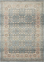 Loloi Jocelyn Collection JOC-04 Sky/Multi 2'-3" x 7'-6" .38" Thick Runner Rug