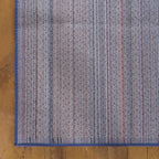 Unique Loom Solo Collection Area Rug - Calabasas (4' 1" Square, Navy Blue)