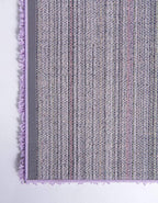 Unique Loom Solid Shag Collection Area Rug (8' x 11' Rectangle, Lilac)