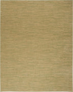 Nourison Home Nourison Essentials Green Gold 7' x 10' Area Rug - Easy Clean, Non Shedding, Bed Room, Living Room, Dining Room, Kitchen (7' x 10')