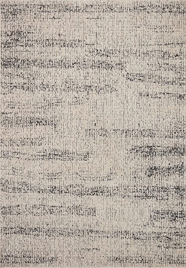 Loloi Darby Collection DAR-02 Oatmeal/Charcoal 2'-7" x 8'-0" Runner Rug