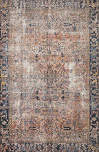 Loloi Chris Loves Julia Jules Collection JUL-02 Terracotta/Multi 8'-6'' x 11'-6'', .13" Pile Height, Area Rug