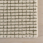 Rugs USA Melrose Green/Ivory, 8'6" x 11'6", Handmade, Wool & Cotton, Soft and Cozy, High Traffic, Stain Resistant, Easy Clean, Durable Area Rug for Bedroom, Living Room, Dining Space, Den, Entryway