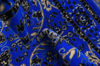 Unique Loom Sialk Hill Collection Area Rug - Washington (3' x 16' 5" Runner Dark Blue/Black)
