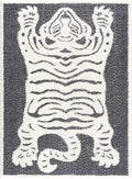 Hauteloom Zane Living Room, Bedroom Area Rug - Plush Pile - Cream - 6'7" x 9'