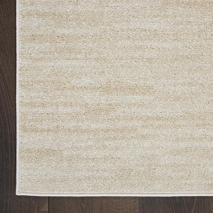 Nourison Home Nourison Essentials Ivory Beige 4' x 6' Area Rug - Easy Clean, Non Shedding, Bed Room, Living Room, Dining Room, Kitchen (4' x 6')