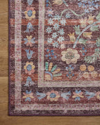 Loloi Rifle Paper Co. Maison Collection MAO-06 Red 7'-6" x 9'-6", .19" Pile Height, Area Rug