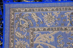 Unique Loom Sialk Hill Collection Area Rug - Washington (3' x 16' 5" Runner Dark Blue/Black)
