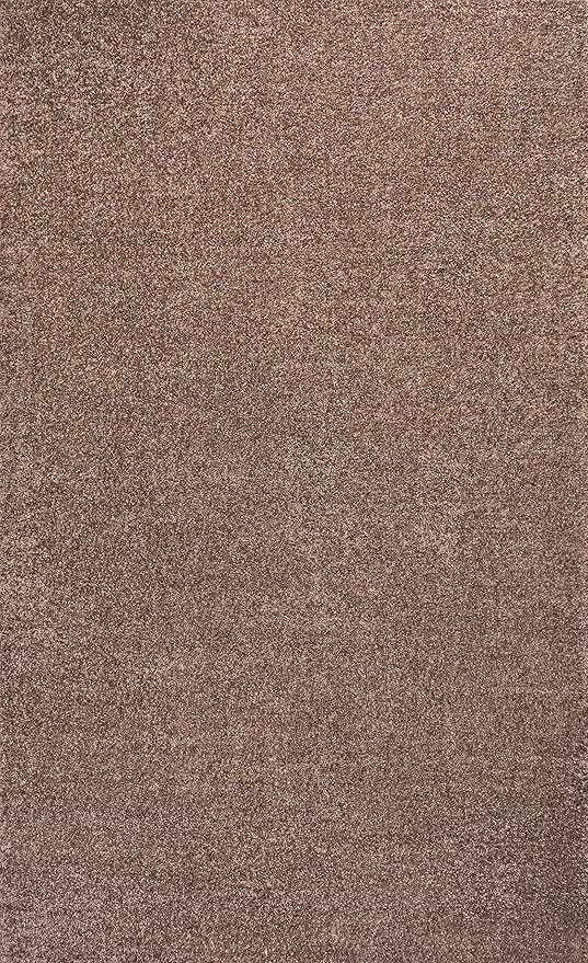 JONATHAN Y Haze Solid Low-Pile Brown Indoor Area Rug 10x14, Coastal,Bohemian,Minimalist,Classic, Easy-Cleaning for Living Room,Bedroom,Kitchen,Pet Friendly,Non-Shedding (SEU100J-14)