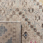 SAFAVIEH Madison Collection Runner Rug - 2'2" x 10', Grey & Yellow, Boho Diamond Distressed Design, Non-Shedding & Easy Care, Ideal for High Traffic Areas in Living Room, Bedroom (MAD418F)