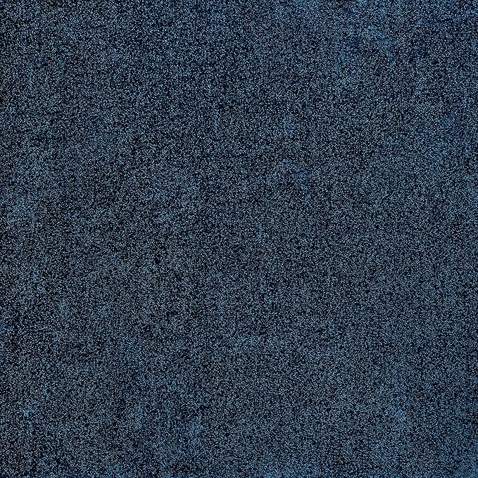 JONATHAN Y Haze Solid Low-Pile Navy 5x5 Square Indoor Area Rug, Coastal,Bohemian,Minimalist,Classic, Easy-Cleaning for Living Room,Bedroom,Kitchen,Pet Friendly,Non-Shedding (SEU100C-5SQ)