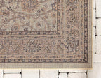 Unique Loom Sialk Hill Collection Area Rug - Washington (6' 1" x 9' Rectangle Ivory/Black)