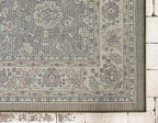 Unique Loom Sialk Hill Collection Area Rug - Washington (7' 1" x 10' Rectangle Green/Hunter Green)